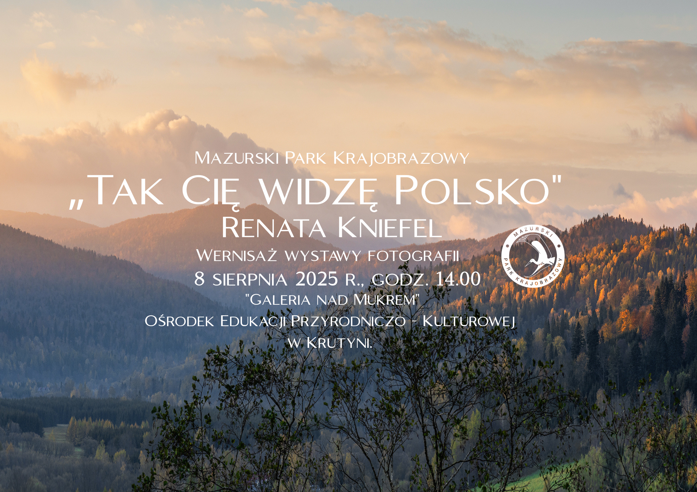 Zaproszenie na wystawę fotografii Renaty Kniefel
