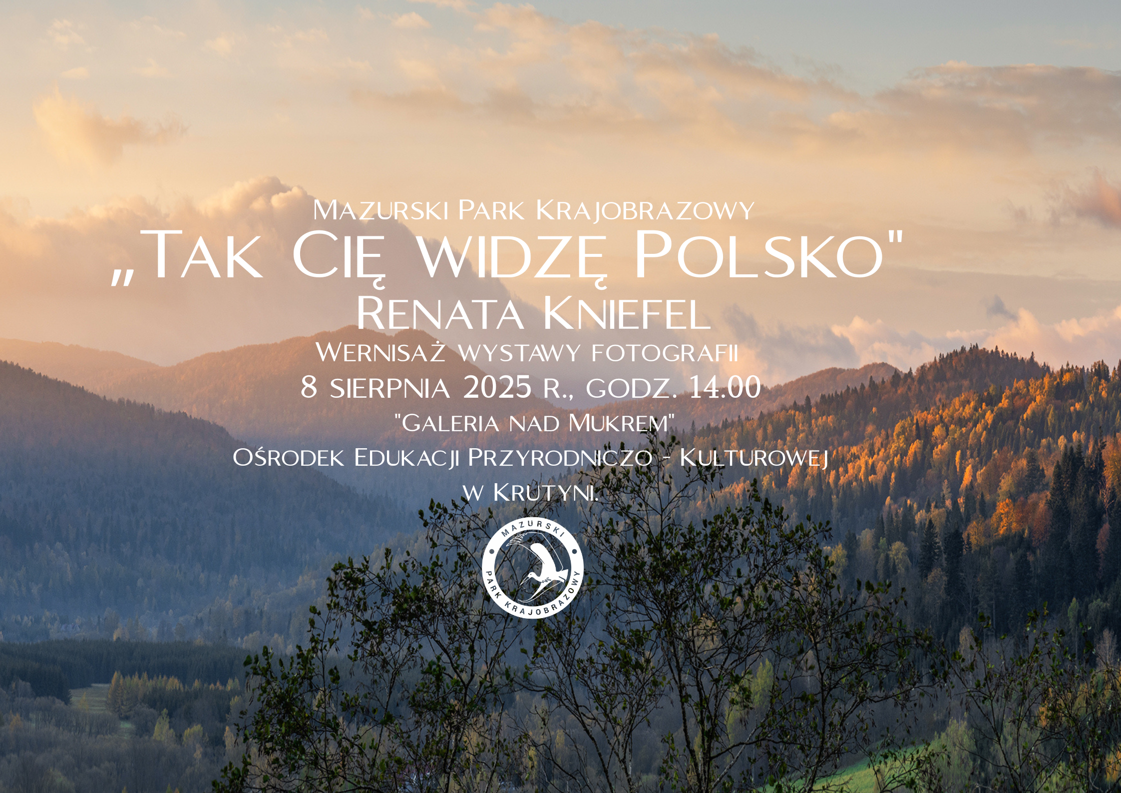 Zaproszenie na wystawę fotografii Renaty Kniefel