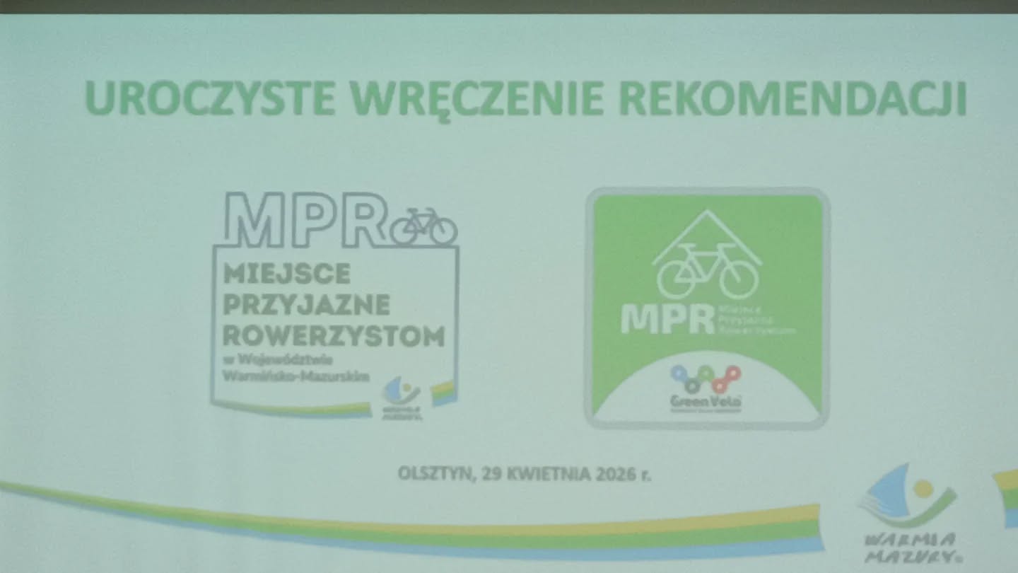 Mazurski Park Krajobrazowy ponownie z rekomendacją Miejsca Przyjaznego Rowerzystom