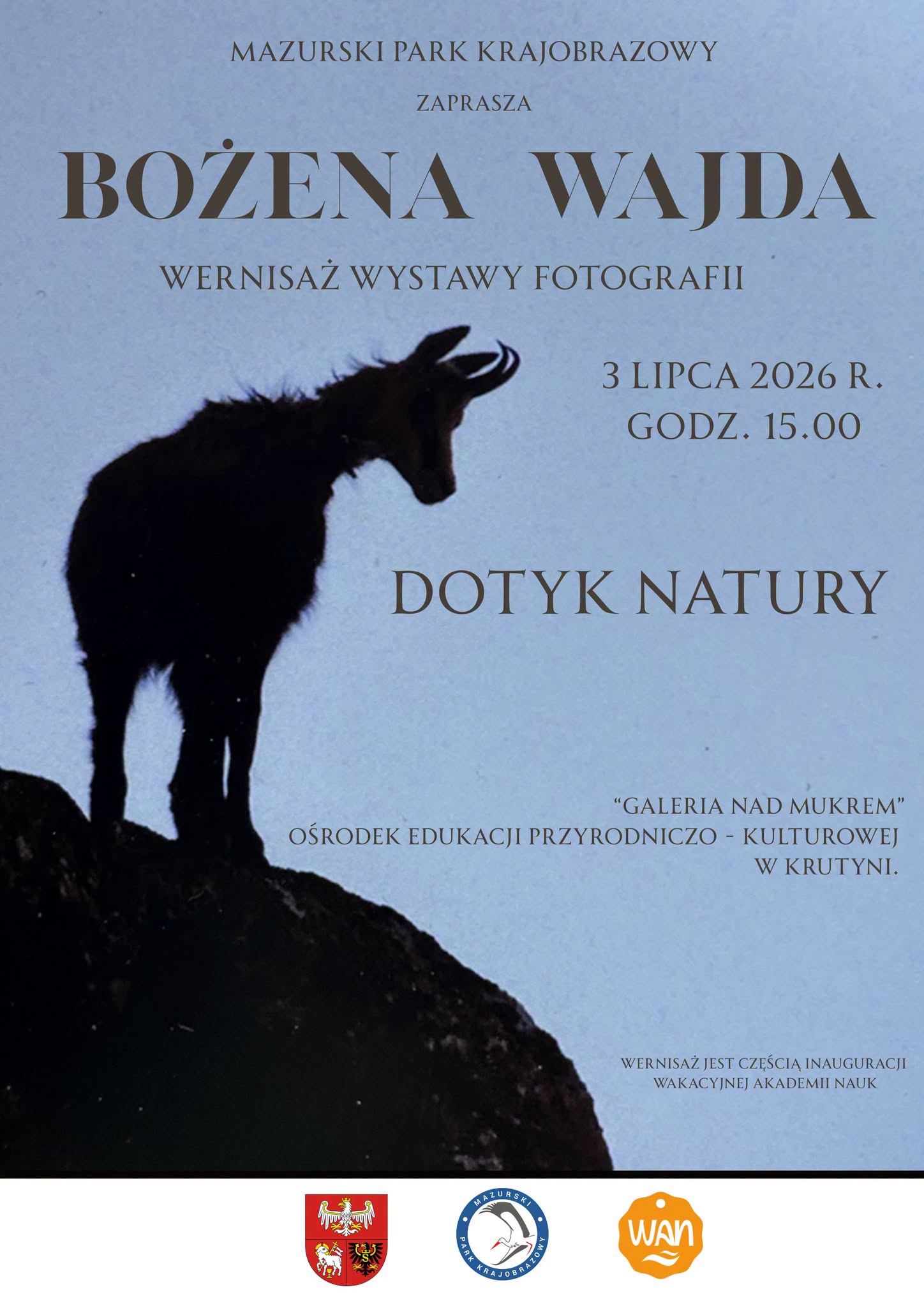 Dotyk natury – wernisaż wystawy fotografii Bożeny Wajdy.